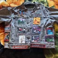 80’s Metal Jean Jacket 