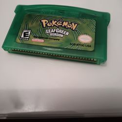 2002 Pokemon Leaf Green Version 