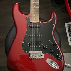 Candy Red Mexican Strat 
