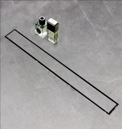 (Brand New in Box)
SaniteModar Linear Shower Drain, Linear Drain 28 inch with Tile Insert 2 in 1 Panels, Brushed 304 Stainless Steel Shower Floor Dra