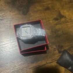 Moissanite Cartier Watch 