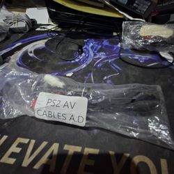 Ps1/Ps2 Av Cables Brand New