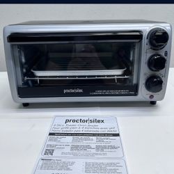 Proctor Silex 31122 Modern Toaster Oven, Black