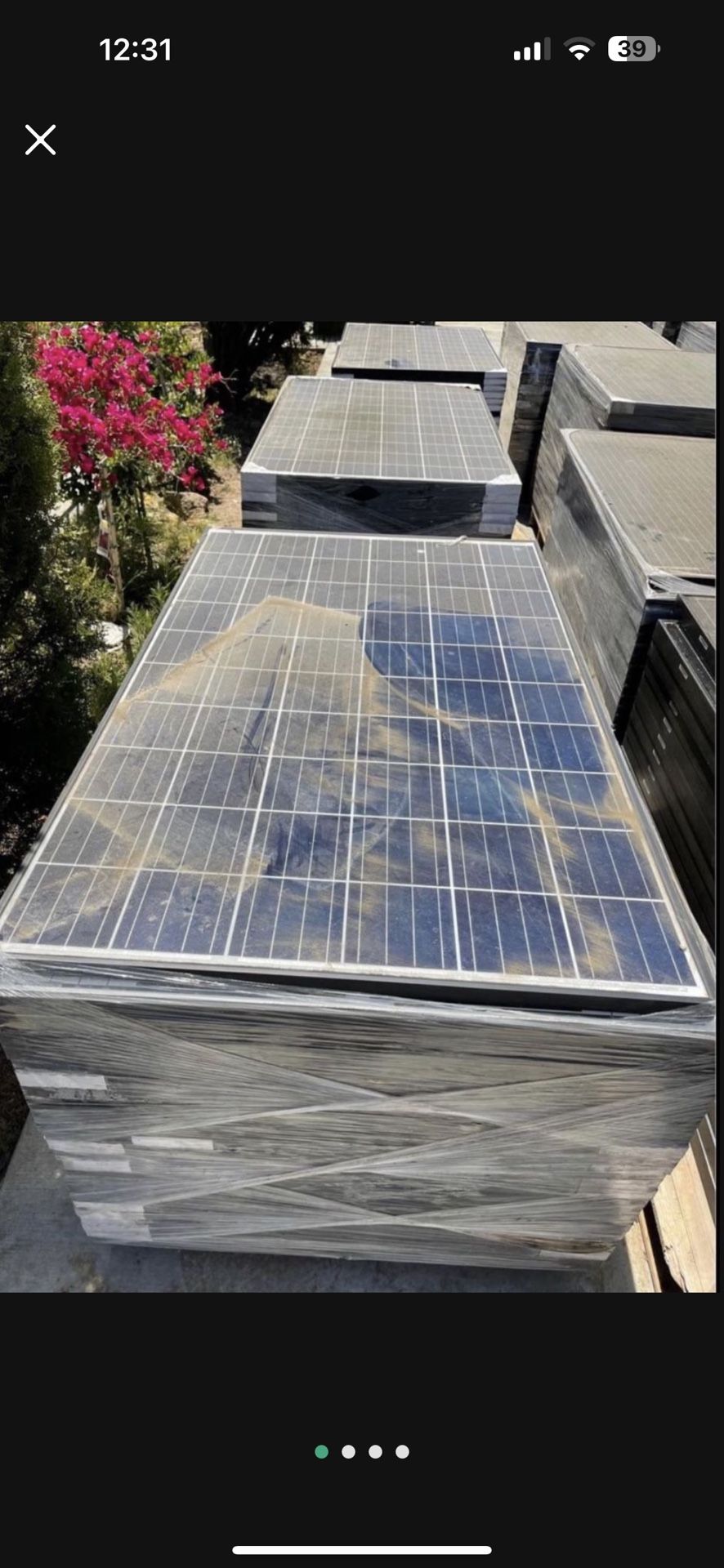 Solar Panels In paleta.  Brand new Never Installed. 
