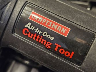 LIKE NEW! Craftsman All-In-One Cutting Tool Kit AC Rotary Trim Cutter Router RotoZip Tool Carpentry