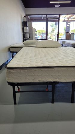 Brand New Firm Hybrid Mattress With Cooling Gel Memory Foam and Springs - Twin Full and Queen Bed In A Box 📦