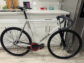 Throne prism track bike, fixie bike, bicycle, bike parts