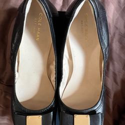 Cole Haan Ballet Slippers -Black, Size 8