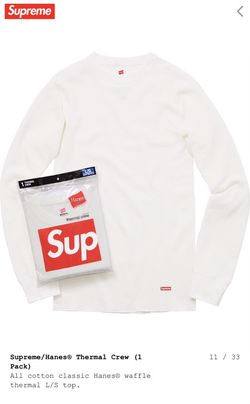 Supreme Hanes Thermal