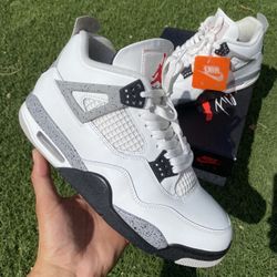 Air Jordan Retro 4s Cement $140 FIRM