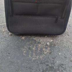 Black Computer Briefcase W/wheel