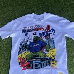 Awful Lot Of Cough Syrup Dodgers Shirt