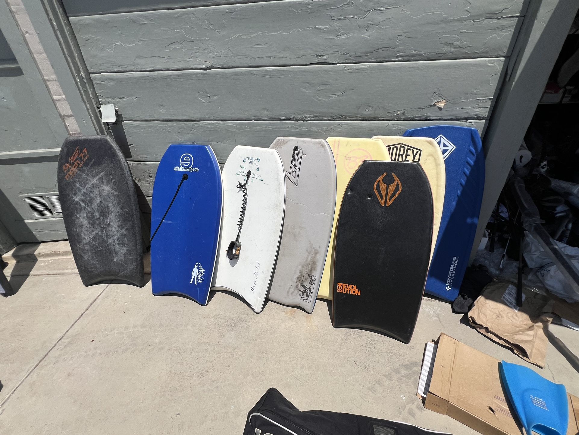 Ton Of Bodyboards Boogie Boards Mostly 42-43” High Quality Brand Name Boards $30 And Up
