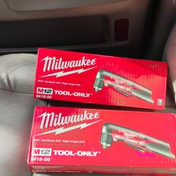 Milwaukee Angle Drill 