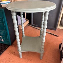 End Table Sage Green Accent Table
