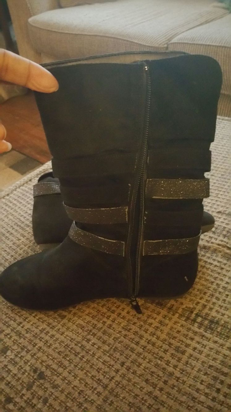 Black girls boots