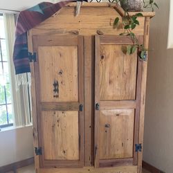 Large Wooden Cabinet Storage Dresser 
