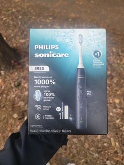 NIB Philips Sonicare 5950 Electric Toothbrush - Navy Blue