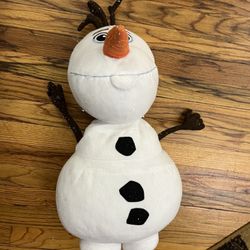 Disney Frozen Olaf Plush Stuffed Animal Jumbo Large 24"