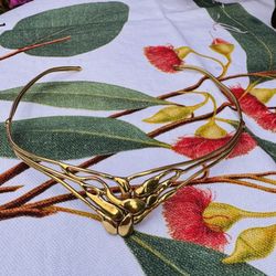 VINTAGE MODERNIST HANDMADE Chocker and bracelet set in Jack Boyd’s style