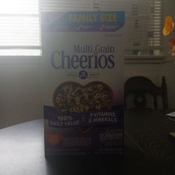 Unopened Cereal Box