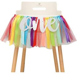 Rainbow High Chair Banner