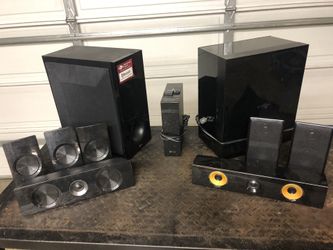 Surround sound speakers