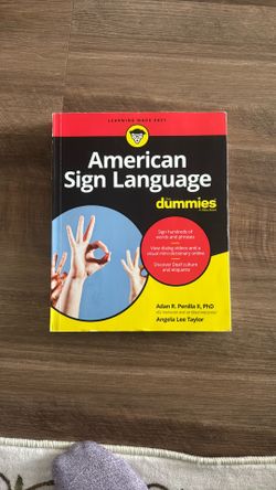 American Sign Language Book