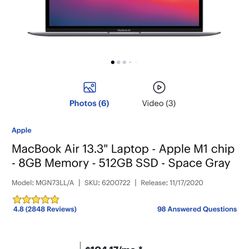 2021 M1 MacBook Air