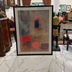 Large Miro Lithograph