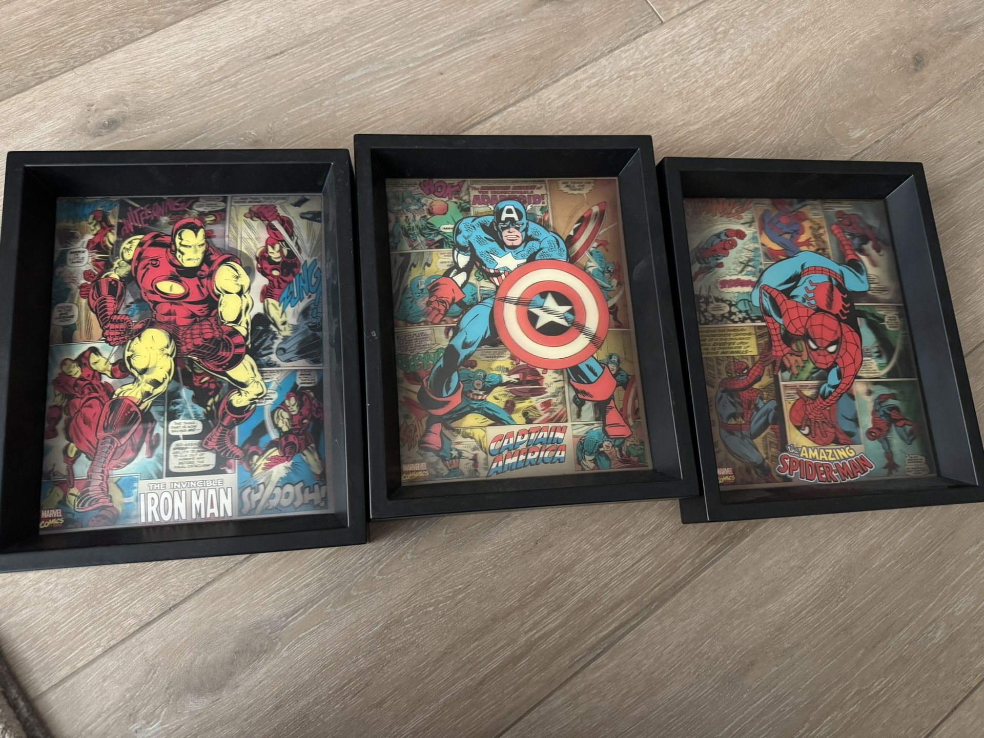 Marvel 3D Superhero Pictures