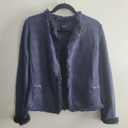 NIC+ZOE  wool blend tweed jacket