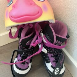 rollerblades With Helmet