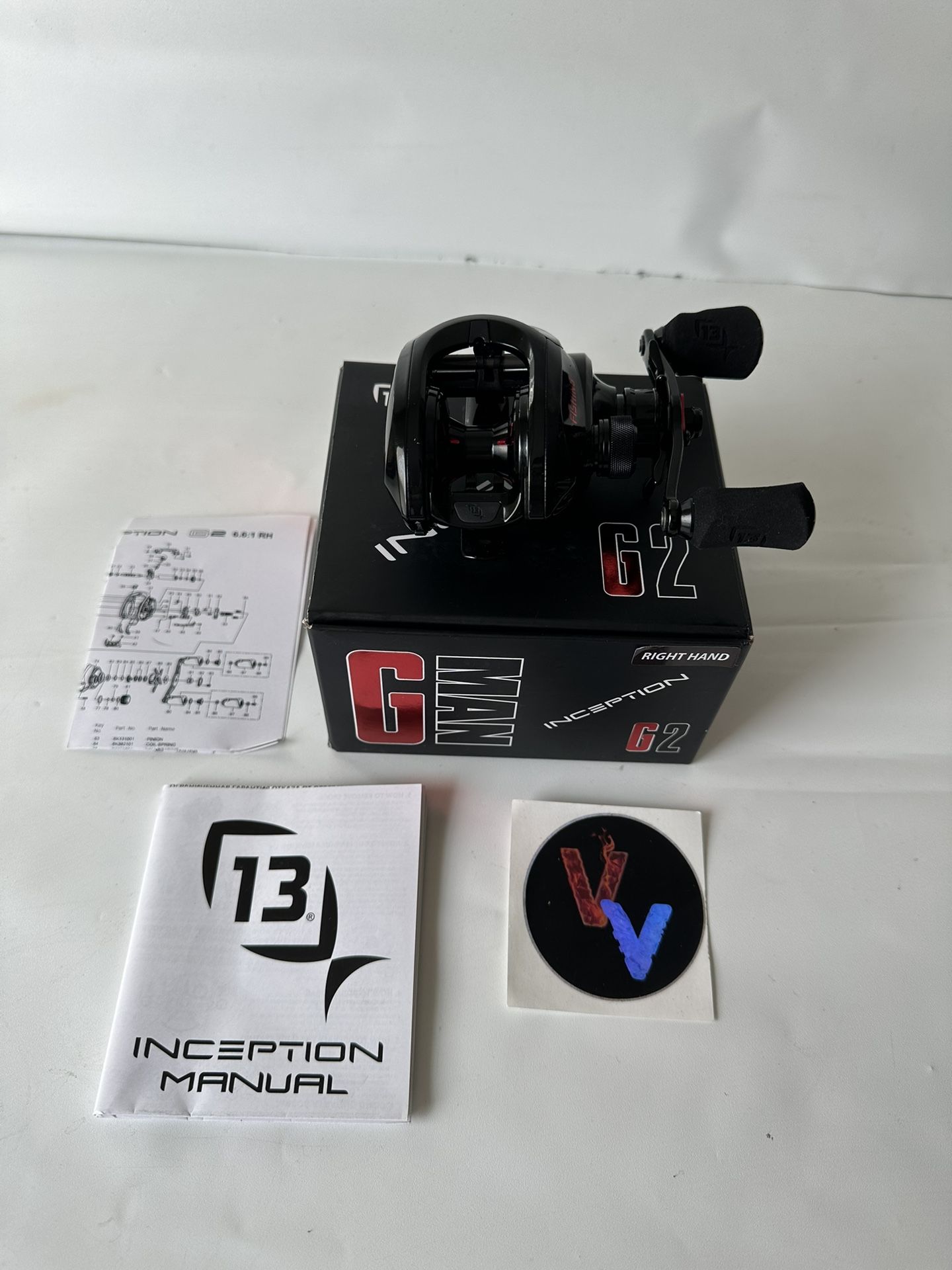 13 Fishing Inception G2 Baitcaster (Right Hand) Brand New!