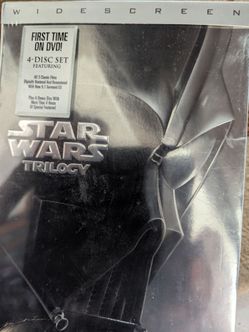 Star Wars Trilogy 4-Disc DVD Set Widescreen