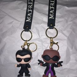 The Matrix Keychain Figurine