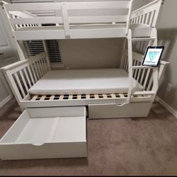 Twin Over Full Bunk Bed October Sale 