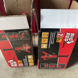 Set of Two Ton Jack Stands Like New