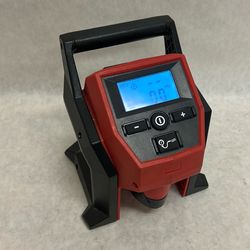 Milwaukee compact inflator with battery