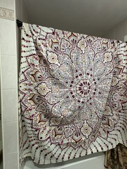 Urban  Outfitters  Bohemian Shower Curtain