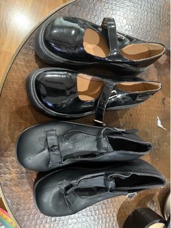 Girls cute! black shoes