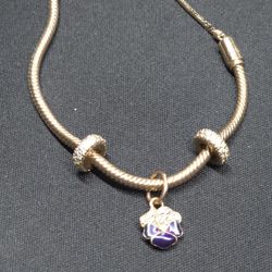 Bracelet (Rose Gold w/ Charms)