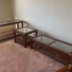 Coffee Table, Sofa and Matching Table 