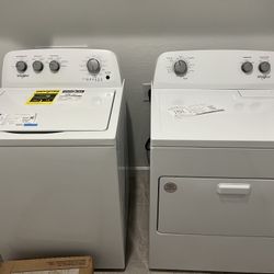Whirlpool Washer & Dryer