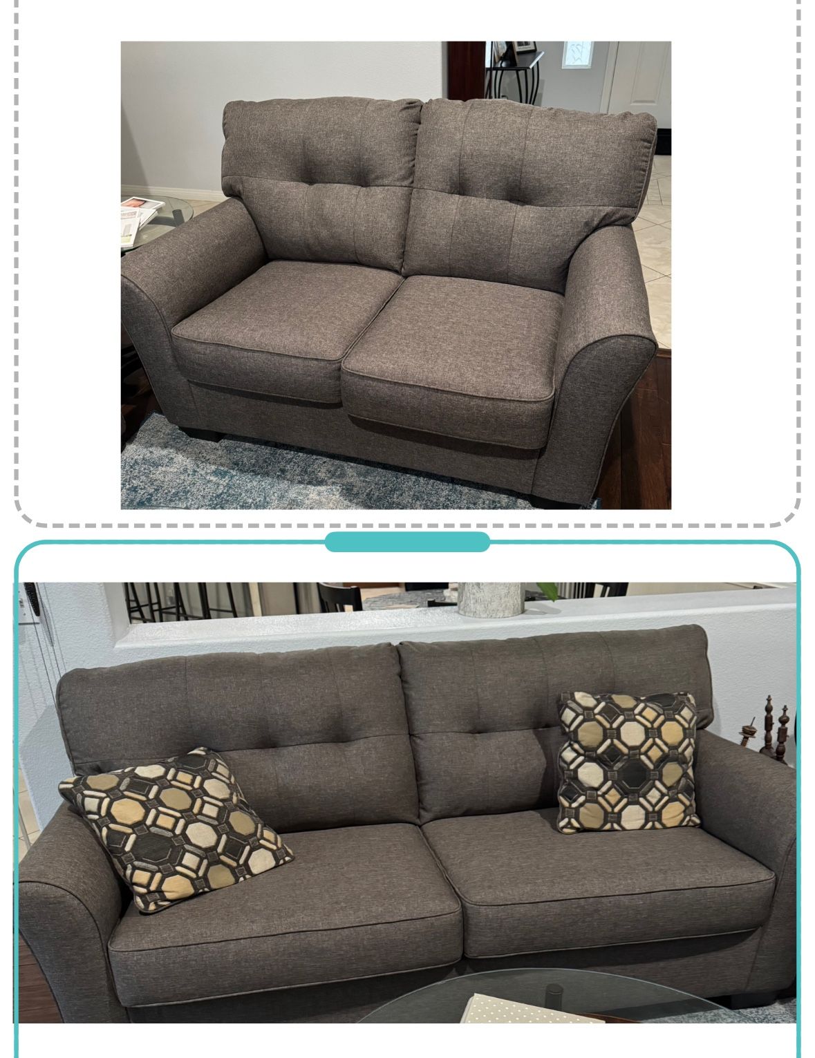 Mahoney Sofa and Loveseat by Ashley