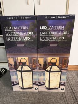 Pair of LED Lantern (Brand New)