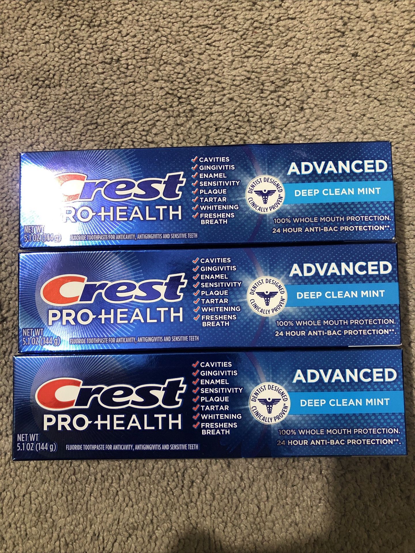 3 Crest Toothpaste