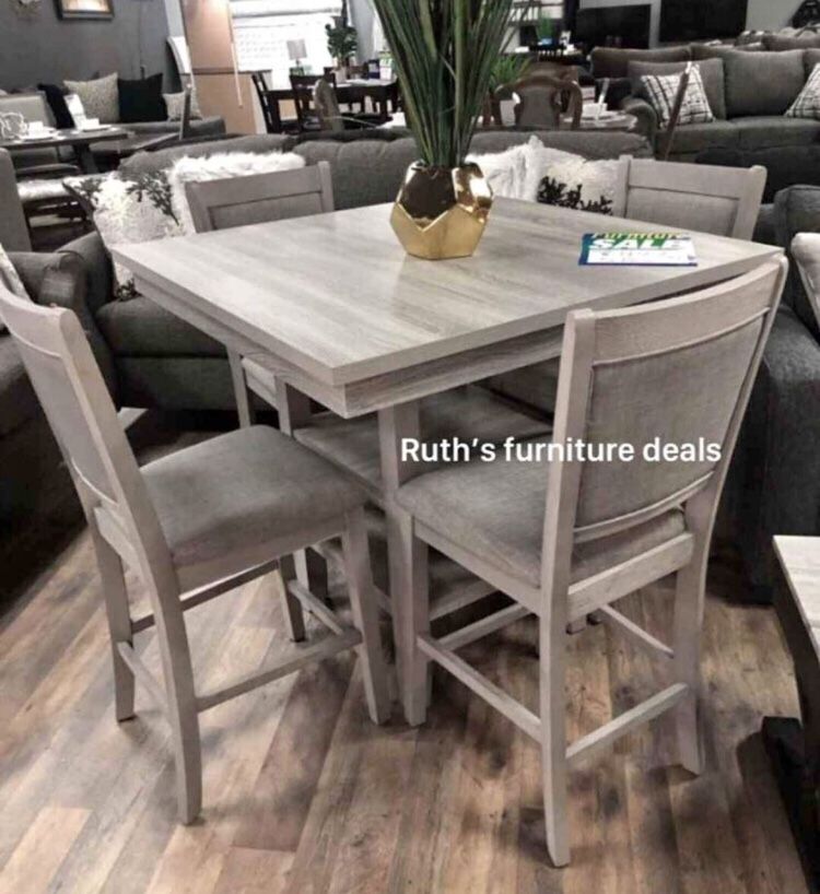 5 pc Counter Height Dining Set $325 No Tax