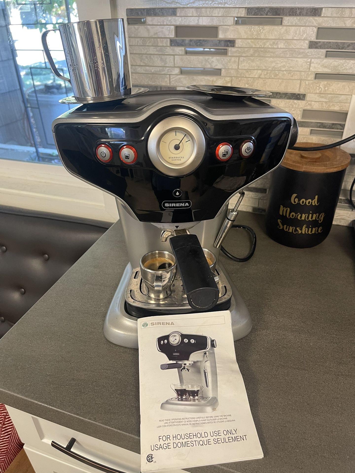 Vintage Sirena Starbucks Espresso Machine