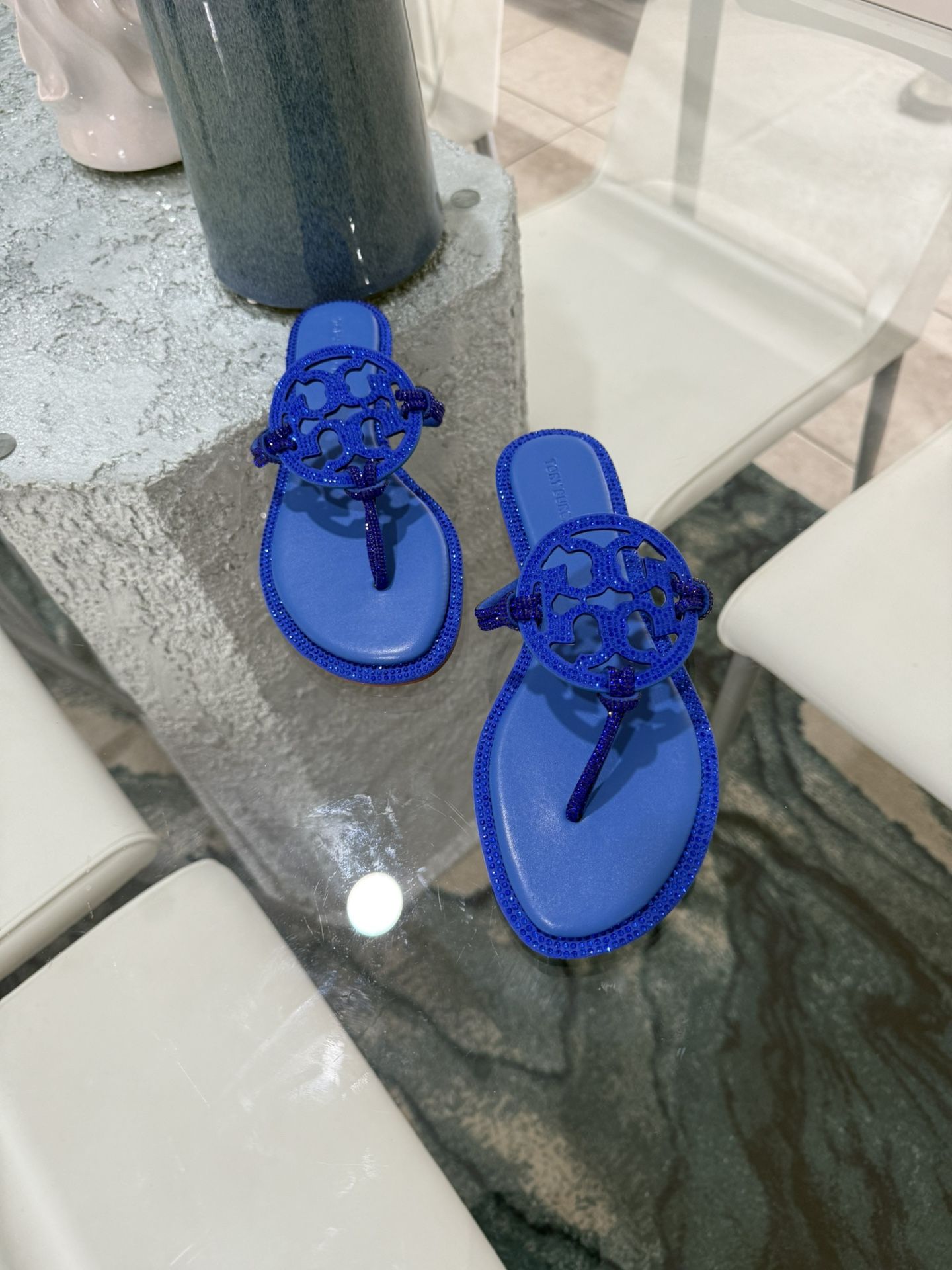 Tory Burch Blue Diamond ( Different Colors And Sizes)